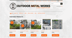 Desktop Screenshot of outdoormetalworks.com